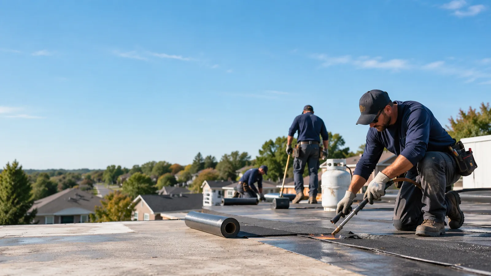 Flat Roof Leak Repair providers in Orion, IL